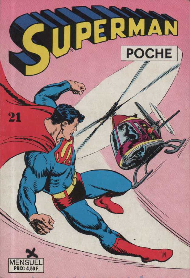 Scan de la Couverture Superman Poche n 21